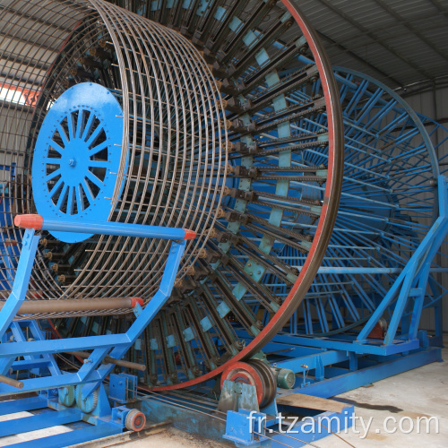 Machine à tuyaux coulés de vibration verticale en béton armé